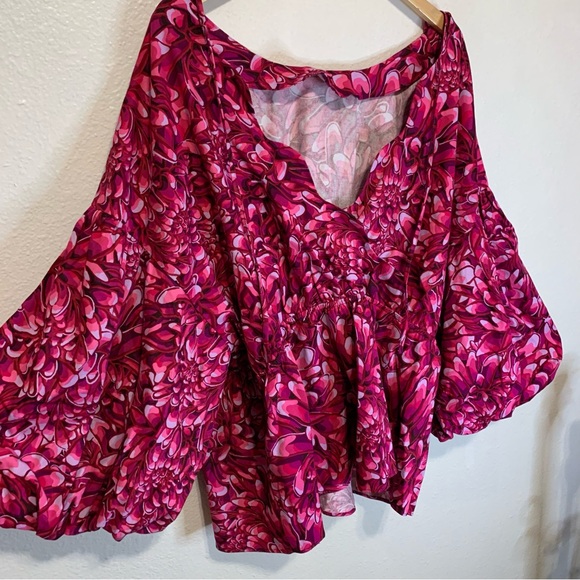 Kika Vargas Plus Size Target collaboration Long sleeve Blouse Women’s 3X - Picture 2 of 8